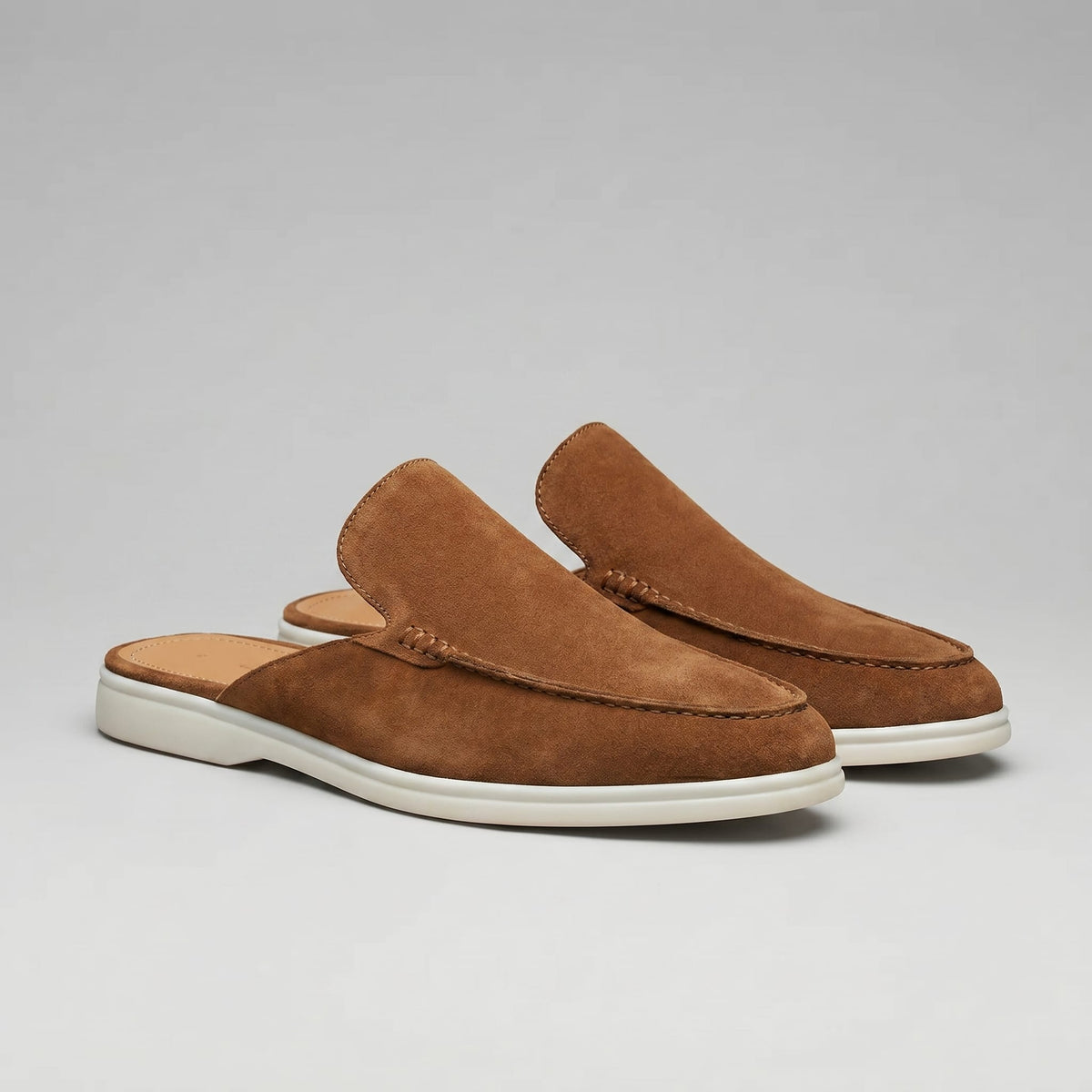 Herren Wildleder-Loafer mit offener Ferse | Hannes_38
