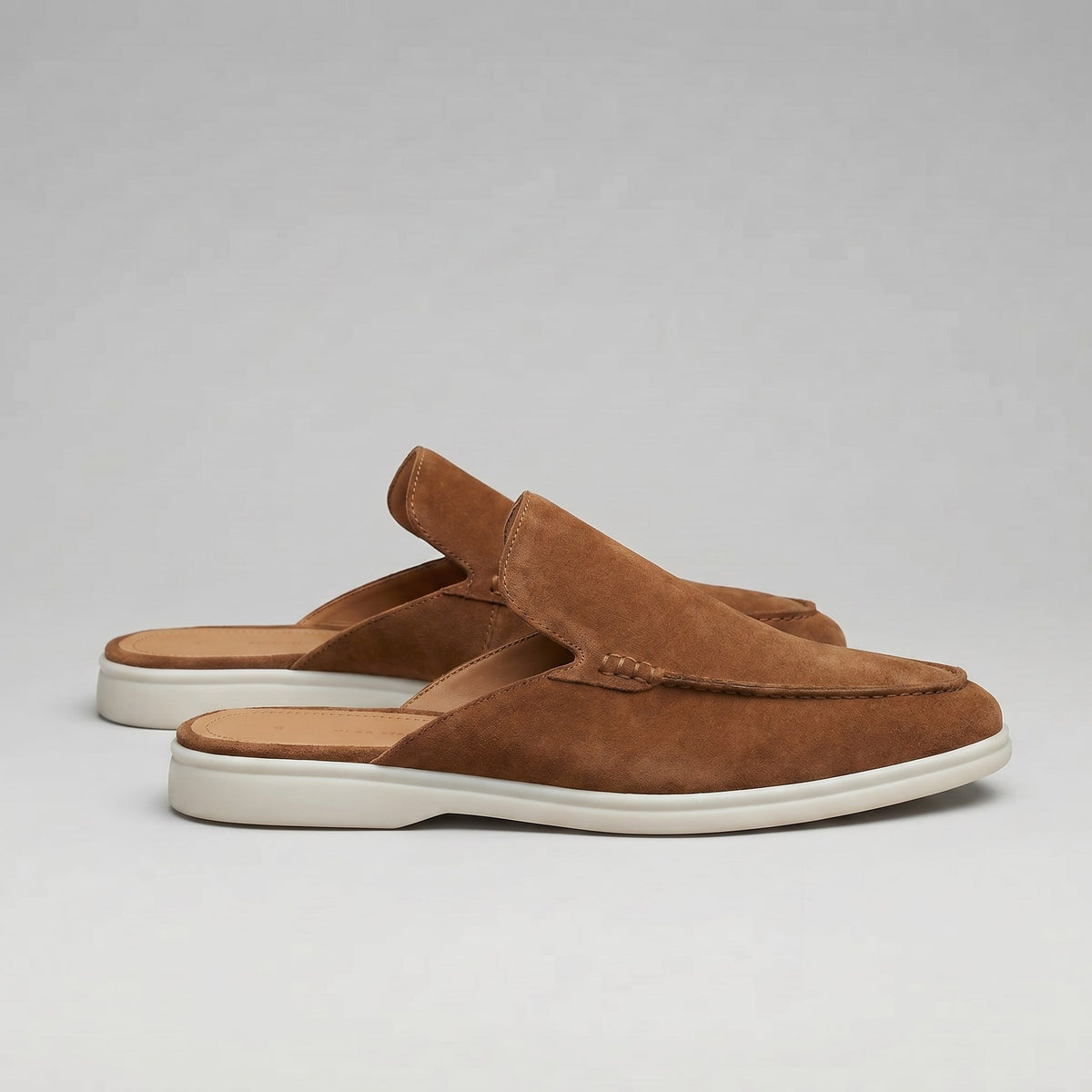 Herren Wildleder-Loafer mit offener Ferse | Hannes