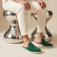 Herren Wildleder-Loafer mit offener Ferse | Hannes