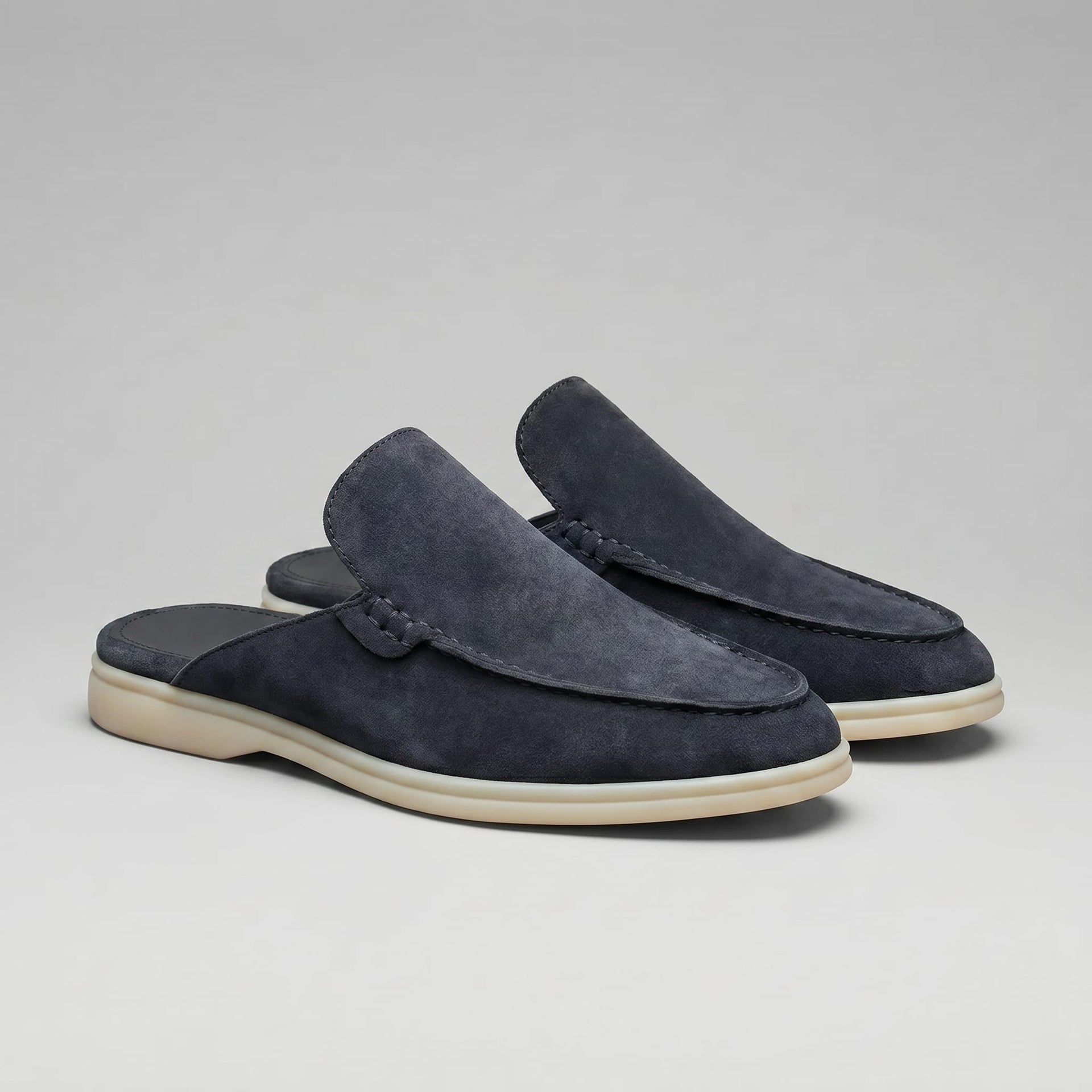 Herren Wildleder-Loafer mit offener Ferse | Hannes