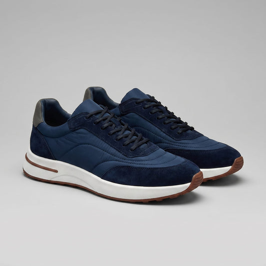 Herren Wildledersneaker mit Nylon-Einsätzen | Gilbert_1