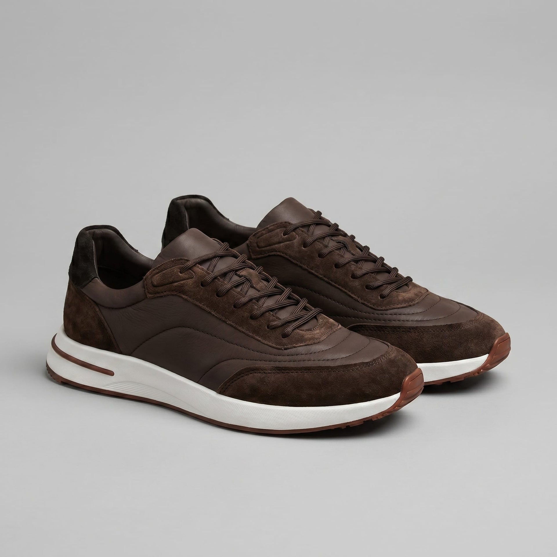 Herren Wildledersneaker mit Nylon-Einsätzen | Gilbert