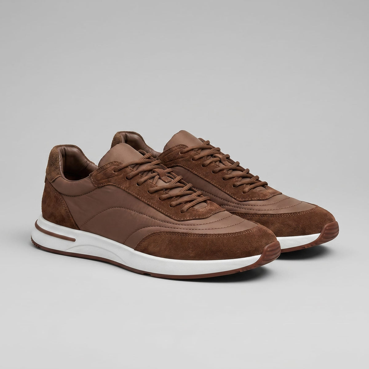 Herren Wildledersneaker mit Nylon-Einsätzen | Gilbert