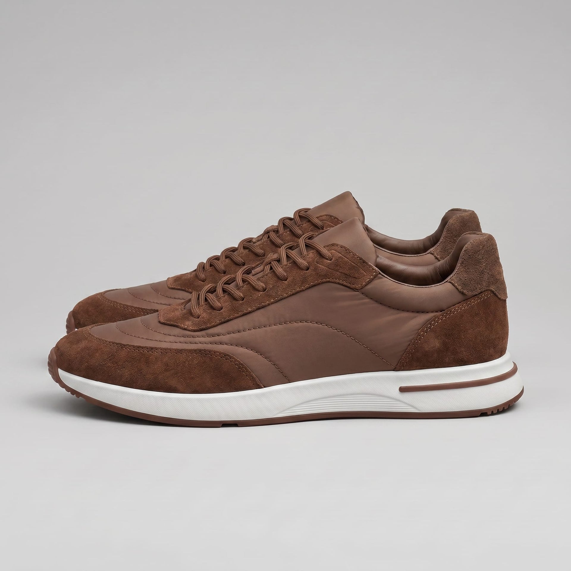 Herren Wildledersneaker mit Nylon-Einsätzen | Gilbert