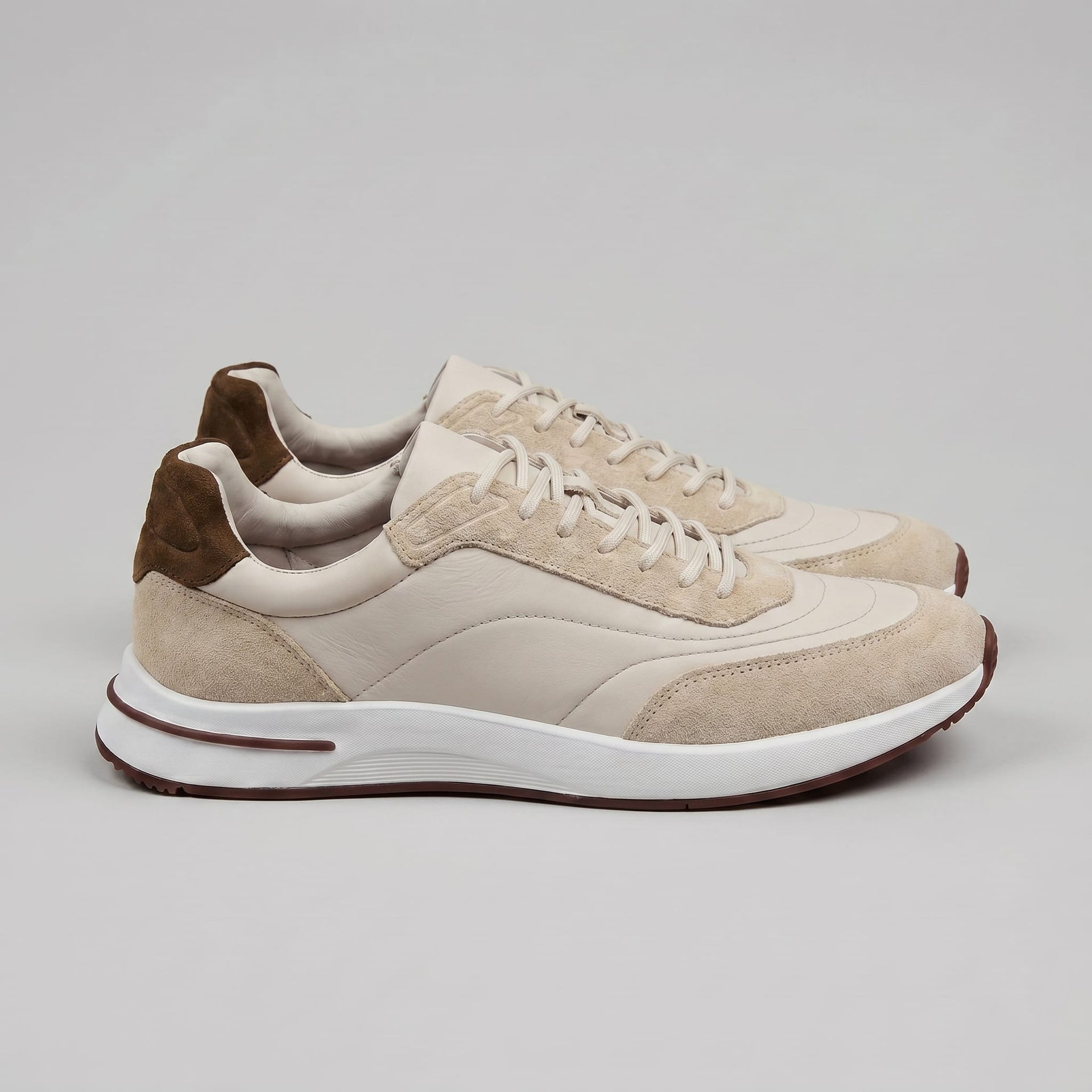 Herren Wildledersneaker mit Nylon-Einsätzen | Gilbert