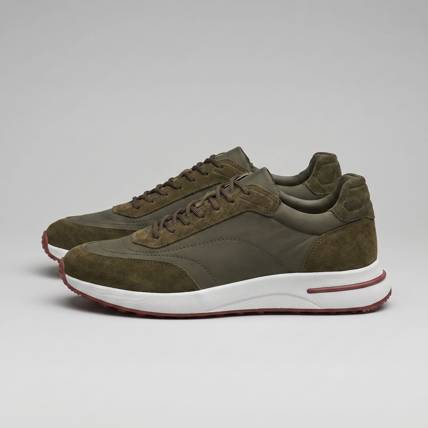 Herren Wildledersneaker mit Nylon-Einsätzen | Gilbert_62