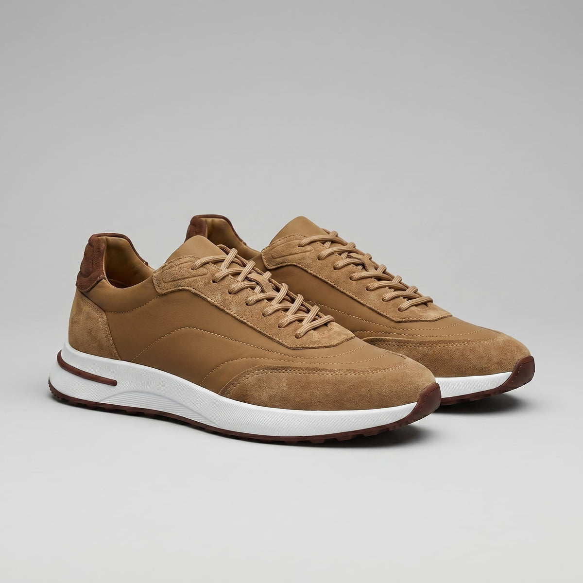 Herren Wildledersneaker mit Nylon-Einsätzen | Gilbert_66