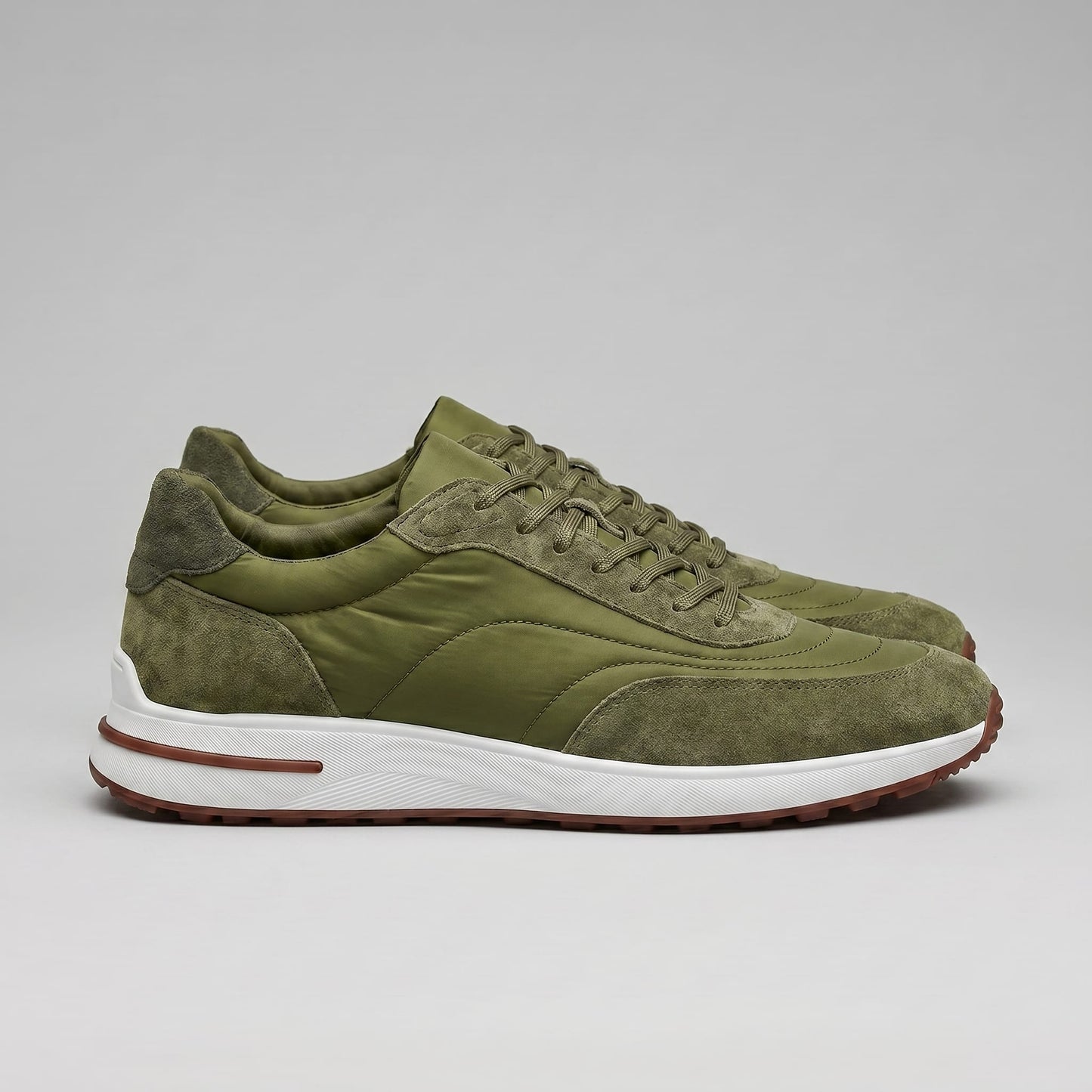 Herren Wildledersneaker mit Nylon-Einsätzen | Gilbert_7