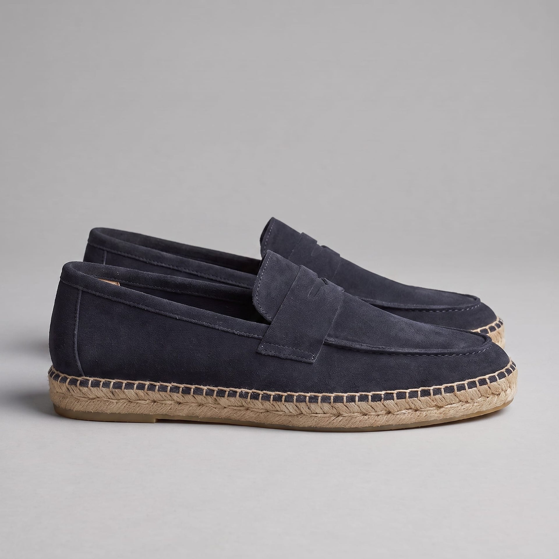 Herren Wildleder-Loafer mit Espadrille-Sohle | Eduard
