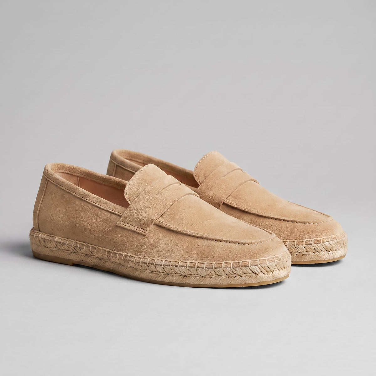Herren Wildleder-Loafer mit Espadrille-Sohle | Eduard_19