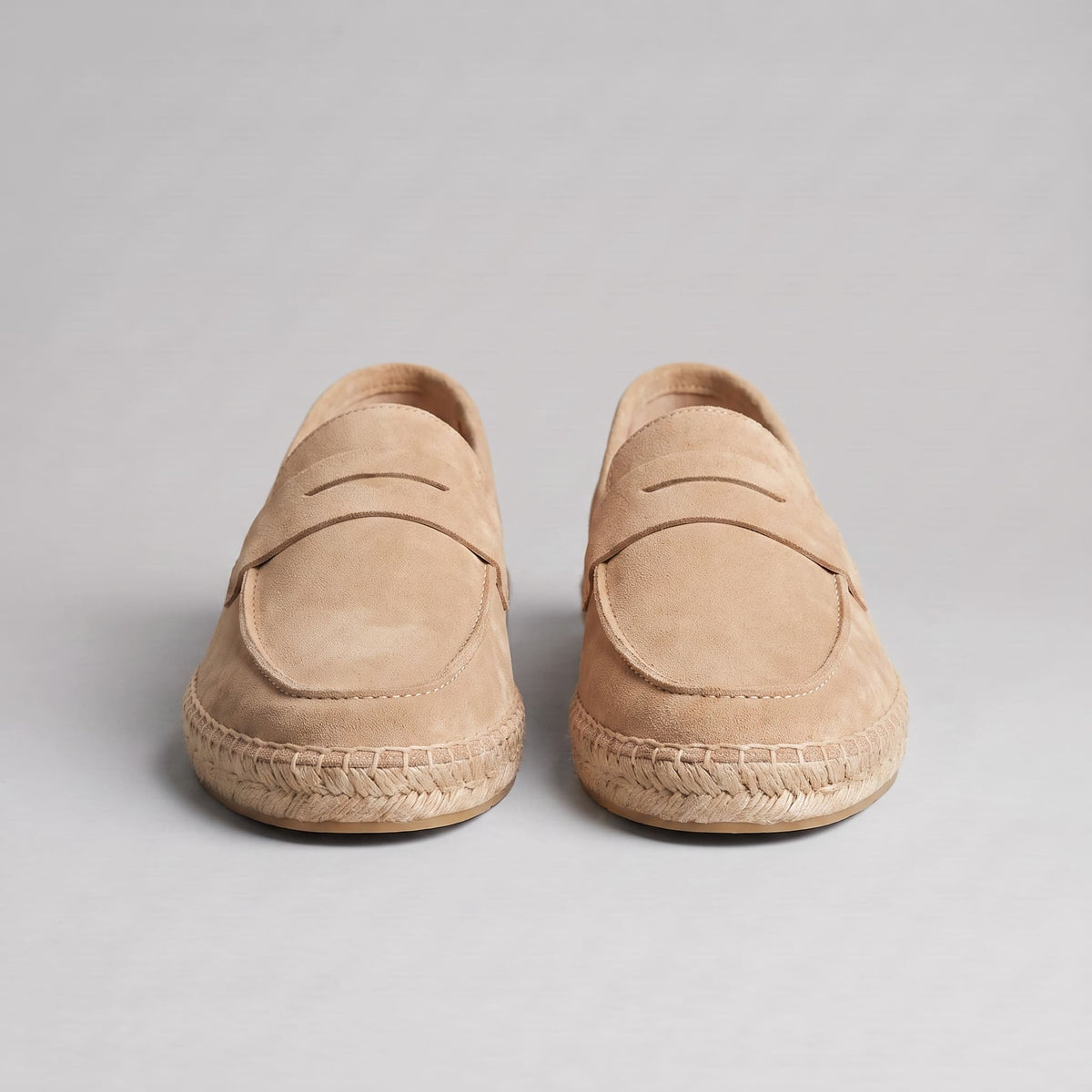 Herren Wildleder-Loafer mit Espadrille-Sohle | Eduard