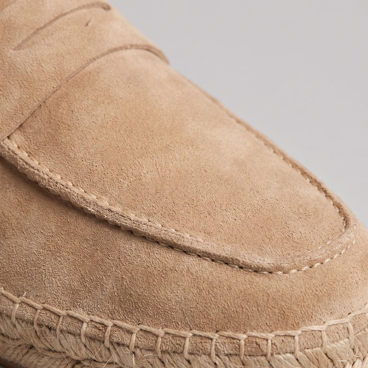 Herren Wildleder-Loafer mit Espadrille-Sohle | Eduard
