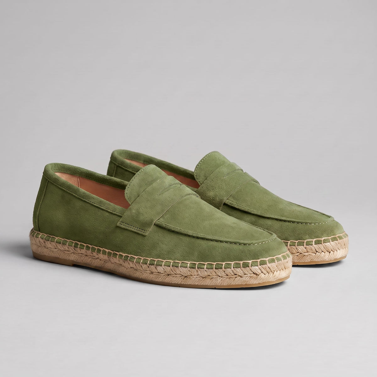 Herren Wildleder-Loafer mit Espadrille-Sohle | Eduard_25