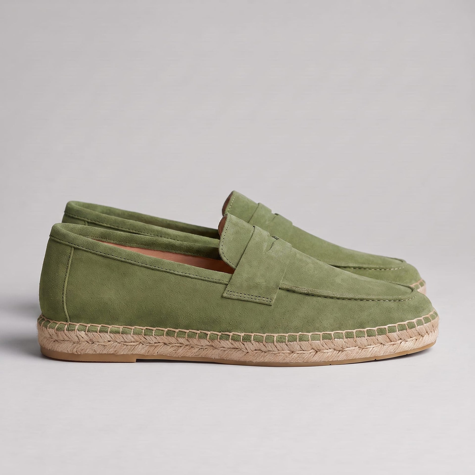Herren Wildleder-Loafer mit Espadrille-Sohle | Eduard