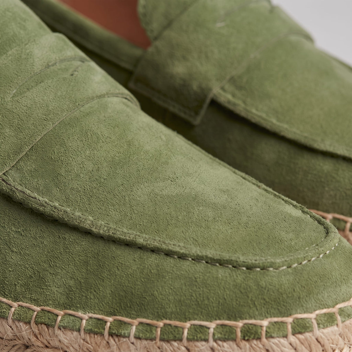 Herren Wildleder-Loafer mit Espadrille-Sohle | Eduard