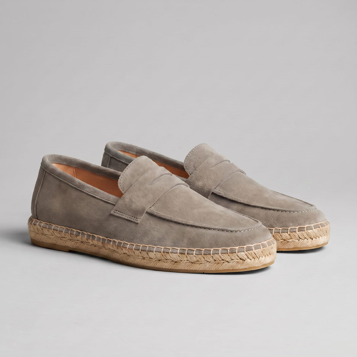 Herren Wildleder-Loafer mit Espadrille-Sohle | Eduard