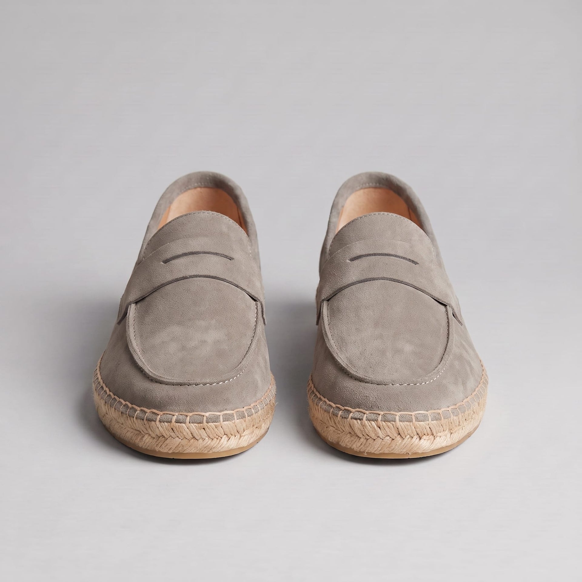 Herren Wildleder-Loafer mit Espadrille-Sohle | Eduard