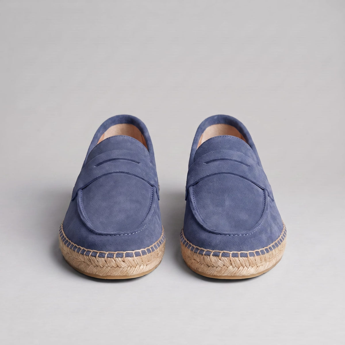 Herren Wildleder-Loafer mit Espadrille-Sohle | Eduard