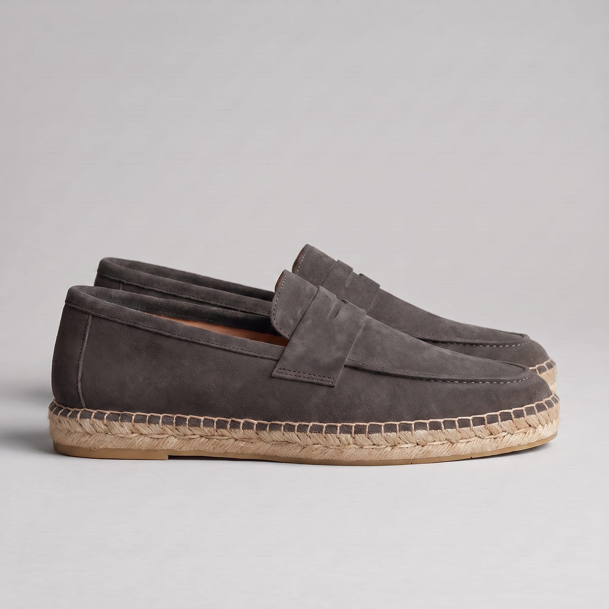 Herren Wildleder-Loafer mit Espadrille-Sohle | Eduard