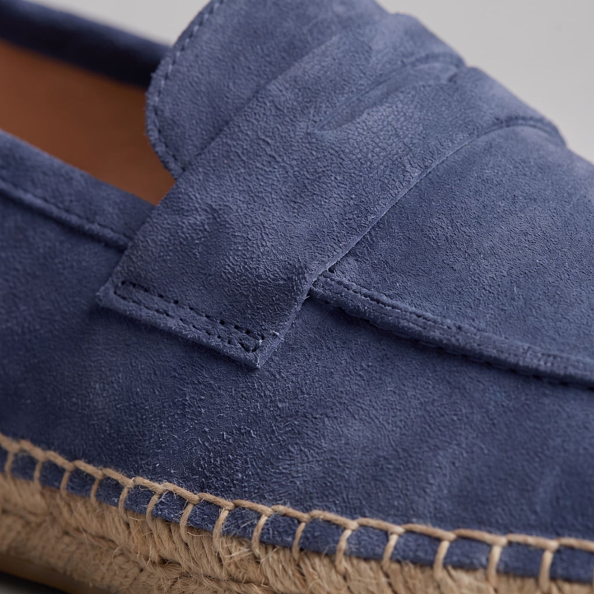 Herren Wildleder-Loafer mit Espadrille-Sohle | Eduard