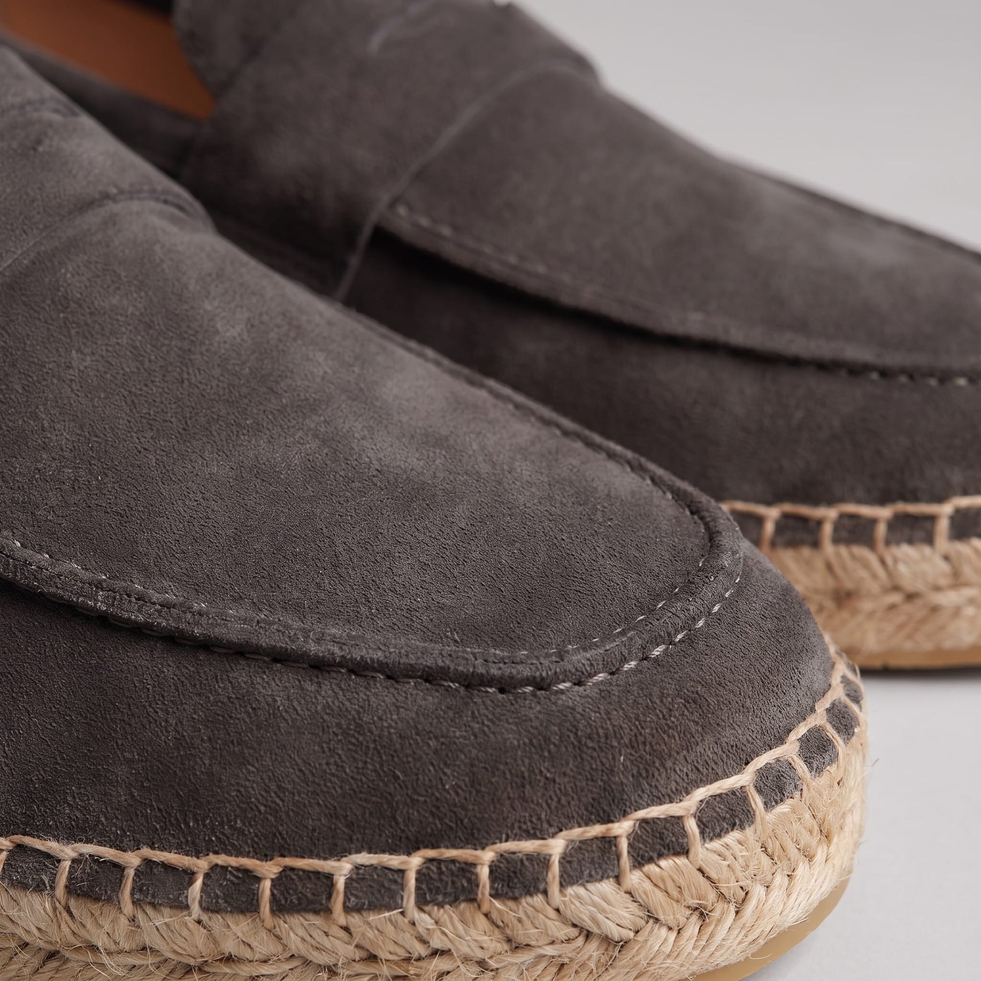 Herren Wildleder-Loafer mit Espadrille-Sohle | Eduard