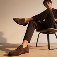 Herren Kunstleder-Loafer mit Pennyriegel | Edwin