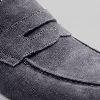 Herren Wildleder-Loafer mit weißer Sohle | Egbert