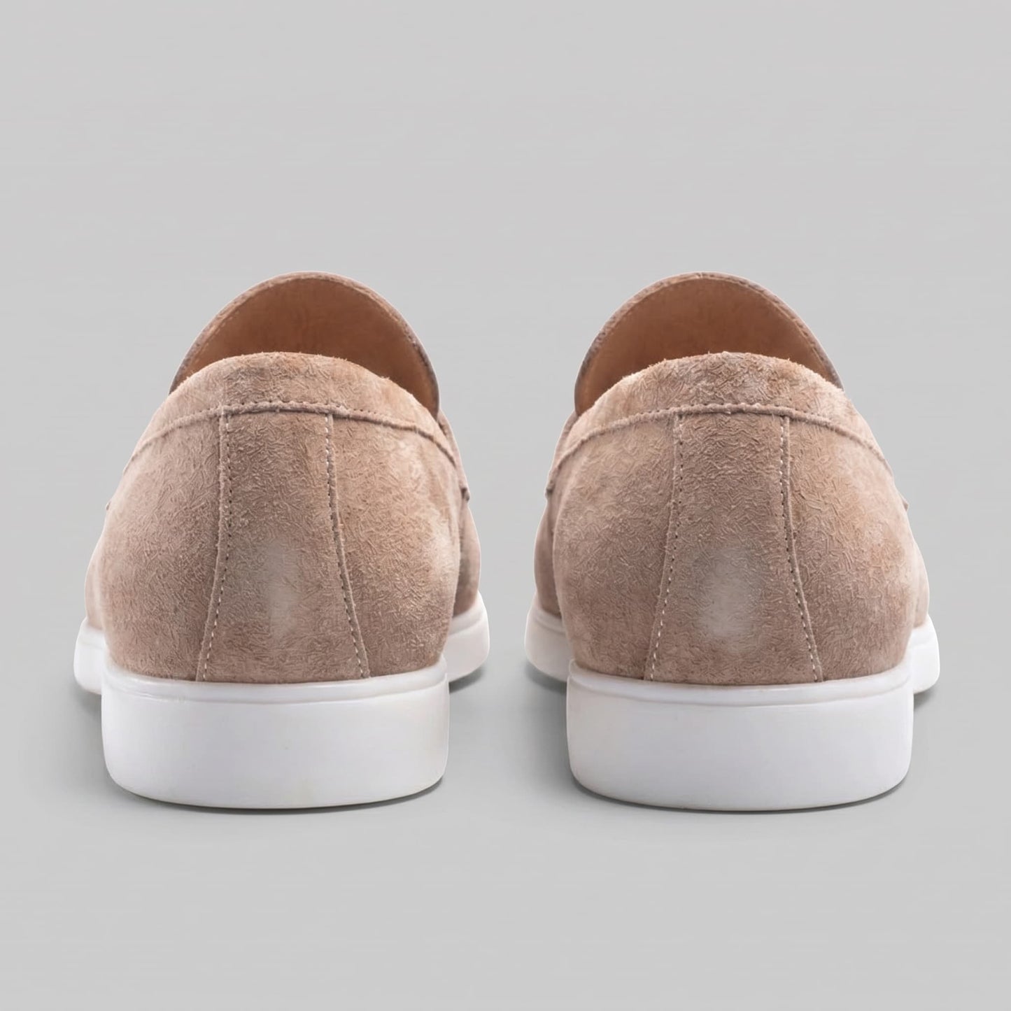 Herren Wildleder-Loafer mit weißer Sohle | Egbert_3
