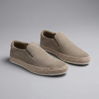 Herren Wildlederslipper mit Jutesohle | Laurentius