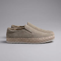Herren Wildlederslipper mit Jutesohle | Laurentius