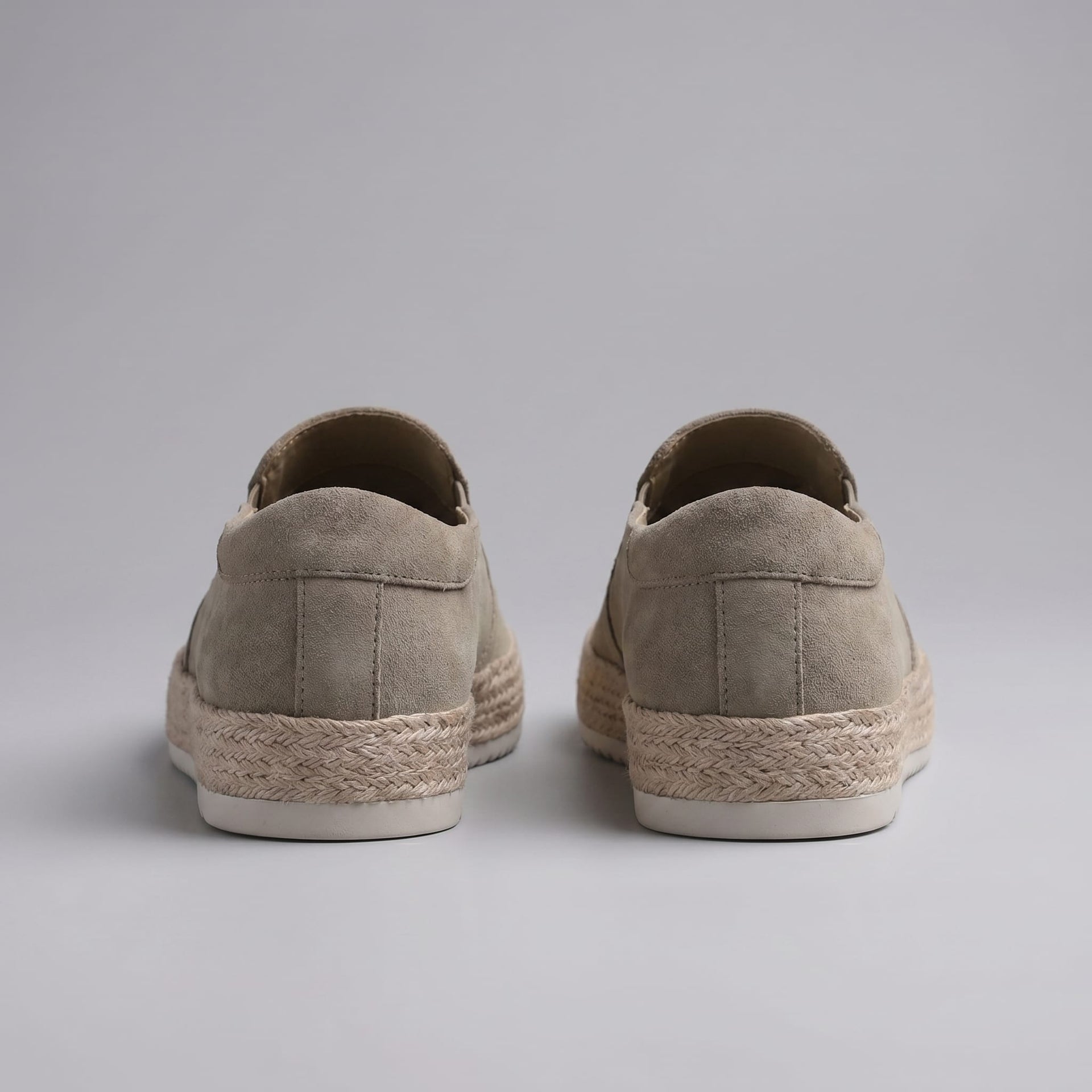 Herren Wildlederslipper mit Jutesohle | Laurentius