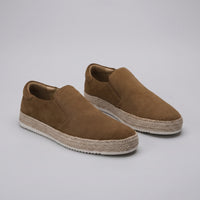 Herren Wildlederslipper mit Jutesohle | Laurentius