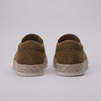 Herren Wildlederslipper mit Jutesohle | Laurentius