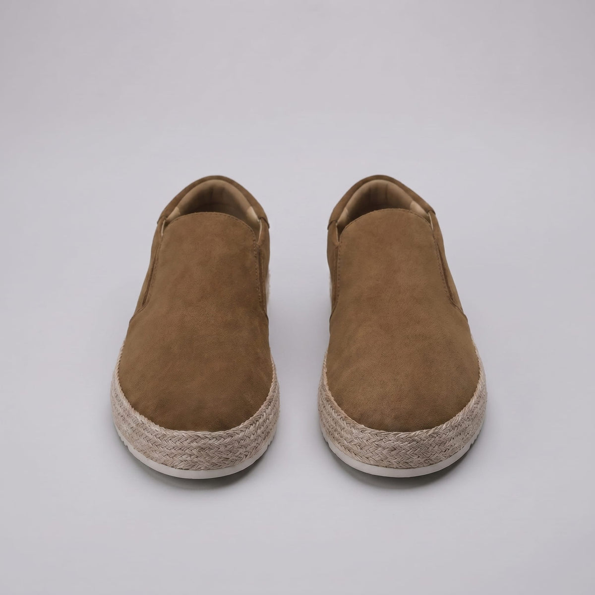 Herren Wildlederslipper mit Jutesohle | Laurentius_20
