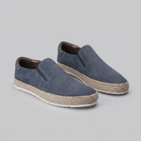 Herren Wildlederslipper mit Jutesohle | Laurentius