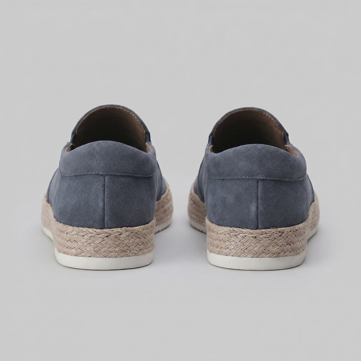 Herren Wildlederslipper mit Jutesohle | Laurentius