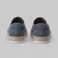 Herren Wildlederslipper mit Jutesohle | Laurentius