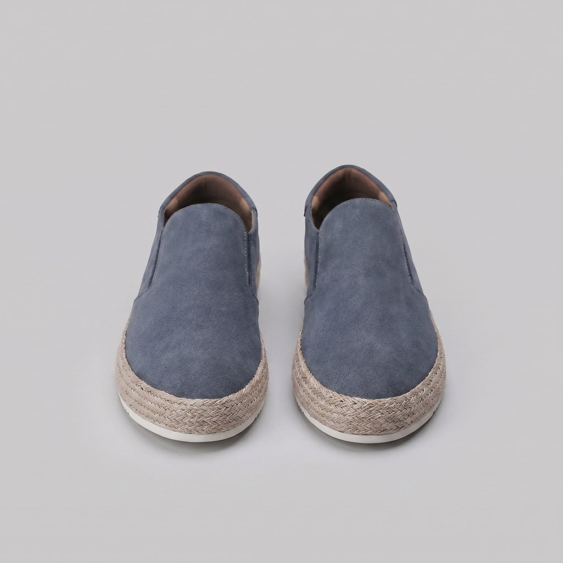 Herren Wildlederslipper mit Jutesohle | Laurentius