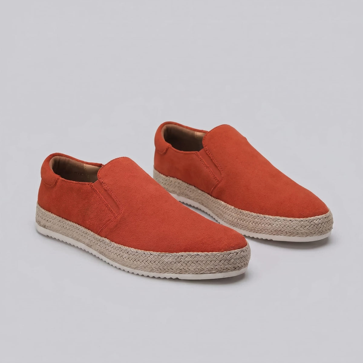 Herren Wildlederslipper mit Jutesohle | Laurentius_26