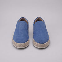 Herren Wildlederslipper mit Jutesohle | Laurentius