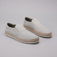 Herren Wildlederslipper mit Jutesohle | Laurentius