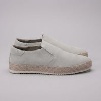 Herren Wildlederslipper mit Jutesohle | Laurentius