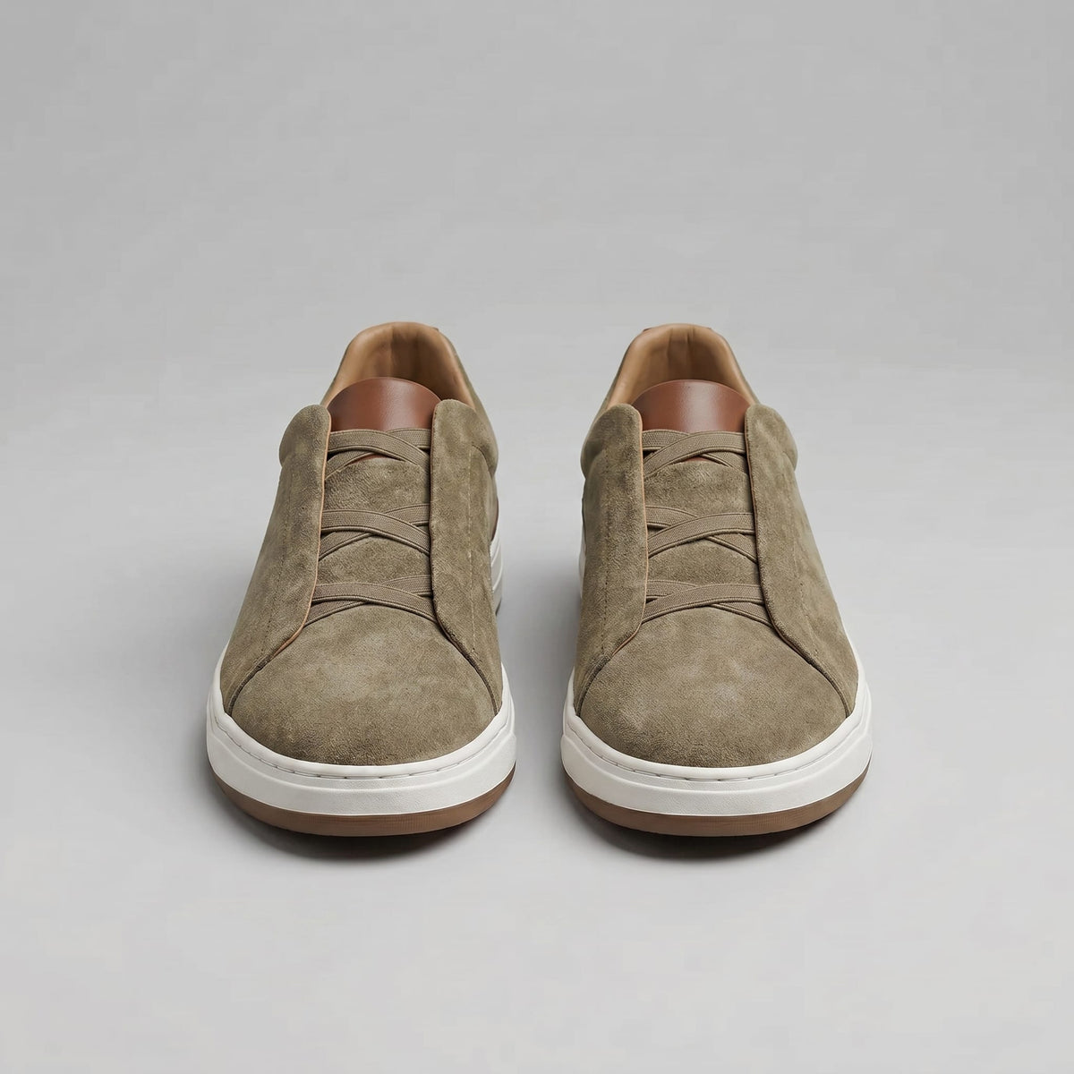 Herren Wildledersneaker mit seitlichem Gummizug | Gotthard