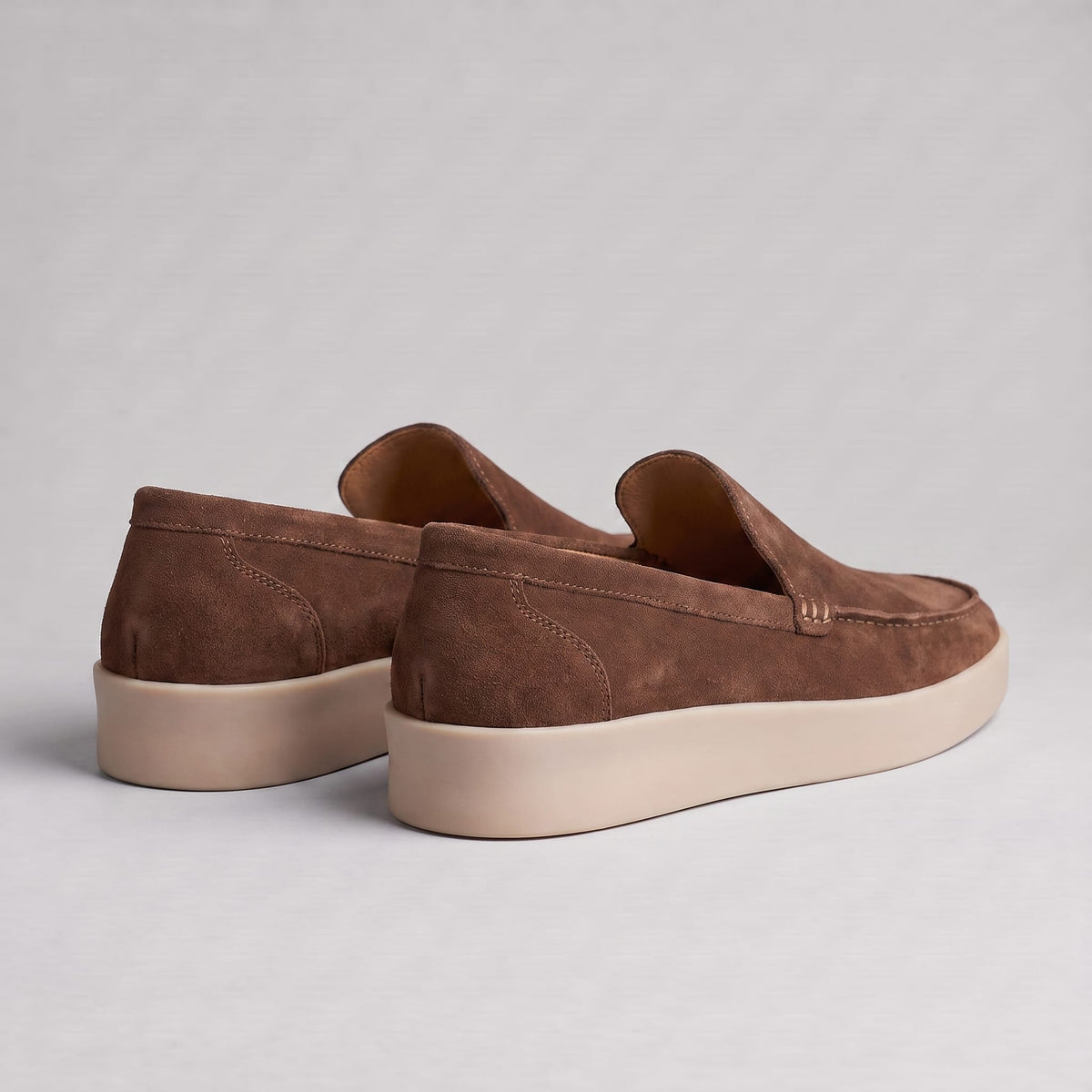 Herren Wildlederloafer mit Mokassinnaht | Ehrenfried