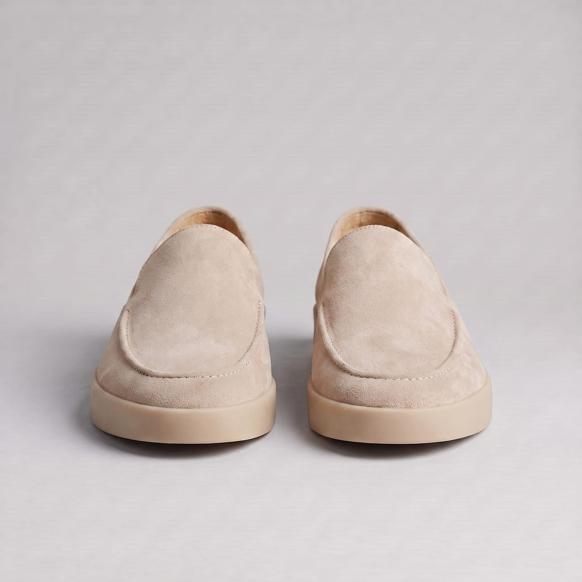 Herren Wildlederloafer mit Mokassinnaht | Ehrenfried