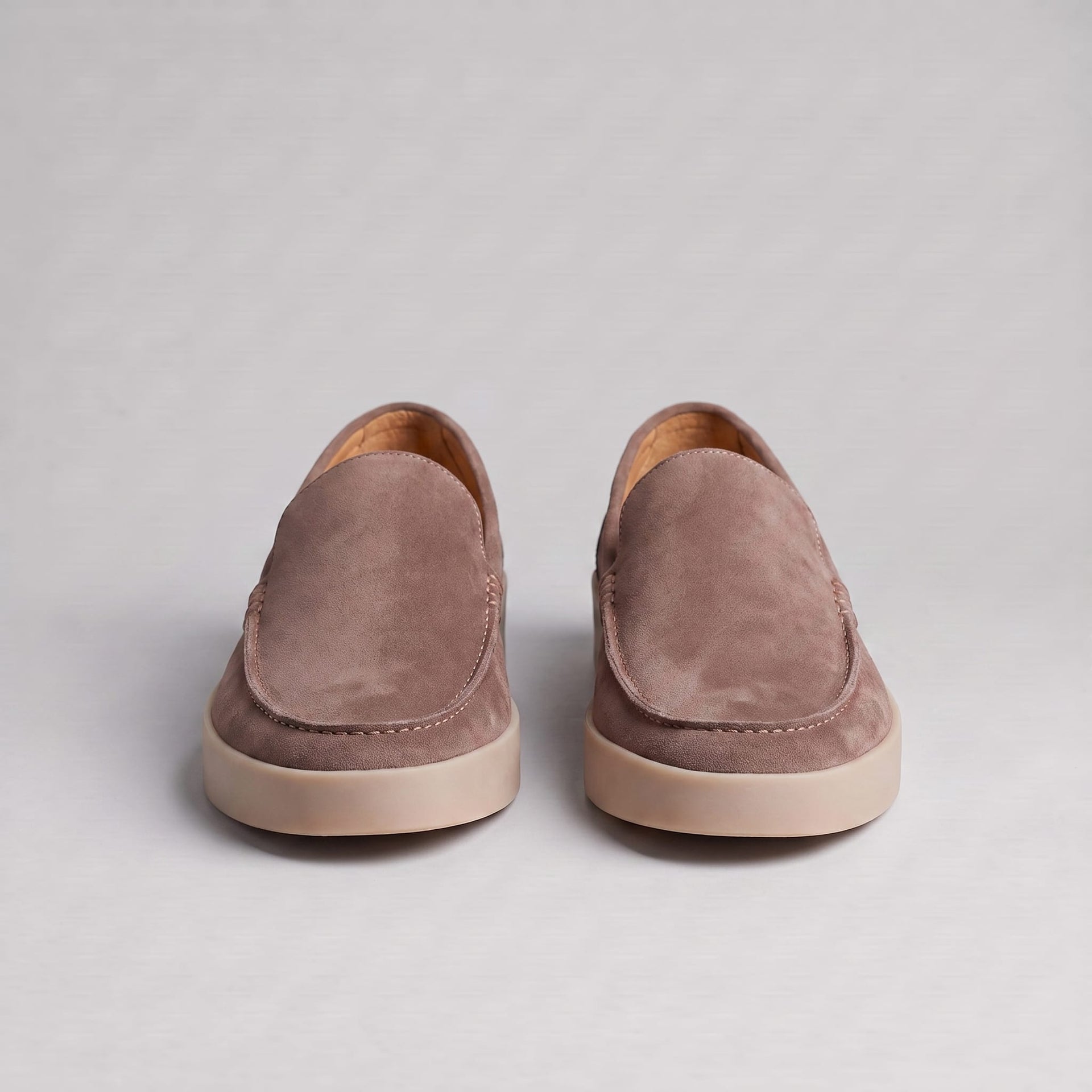 Herren Wildlederloafer mit Mokassinnaht | Ehrenfried