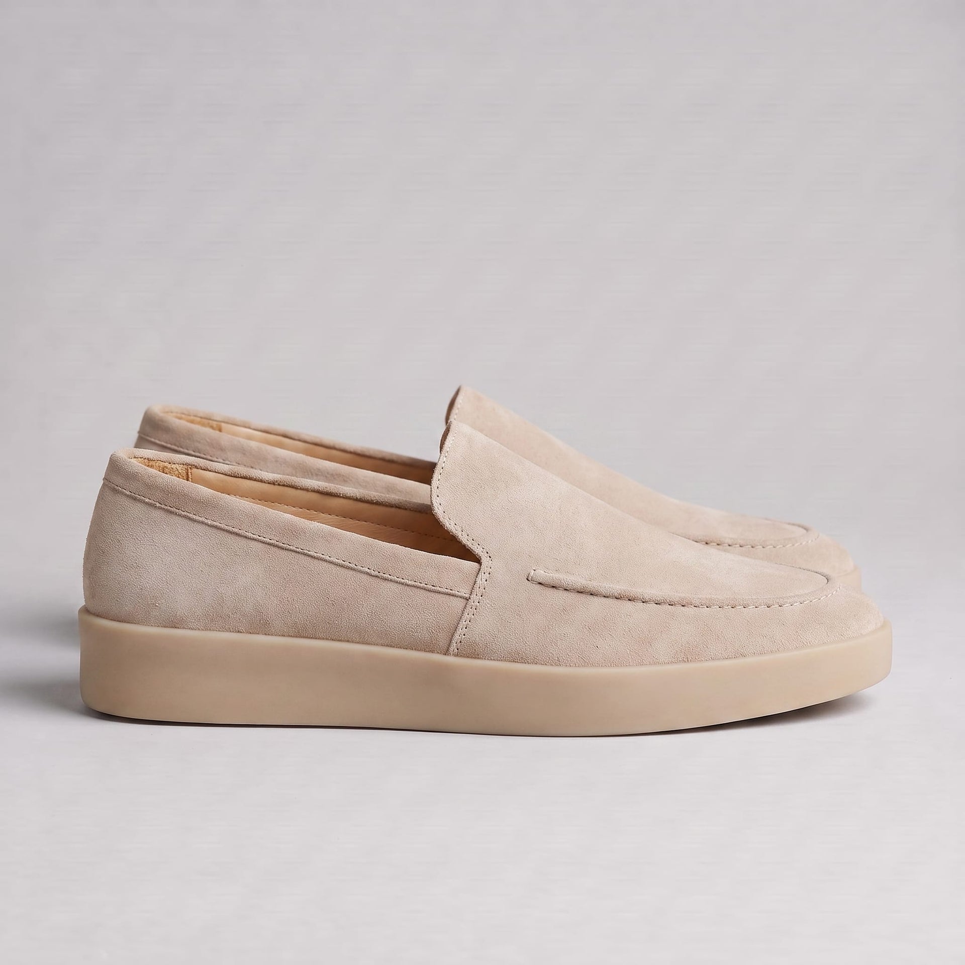 Herren Wildlederloafer mit Mokassinnaht | Ehrenfried