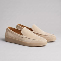 Herren Wildlederloafer mit Mokassinnaht | Ehrenfried