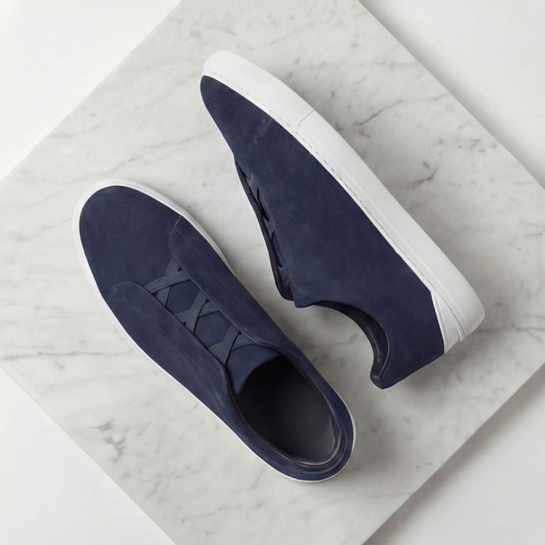 Herren Wildledersneaker mit elastischen Bändern | Gotthold_4