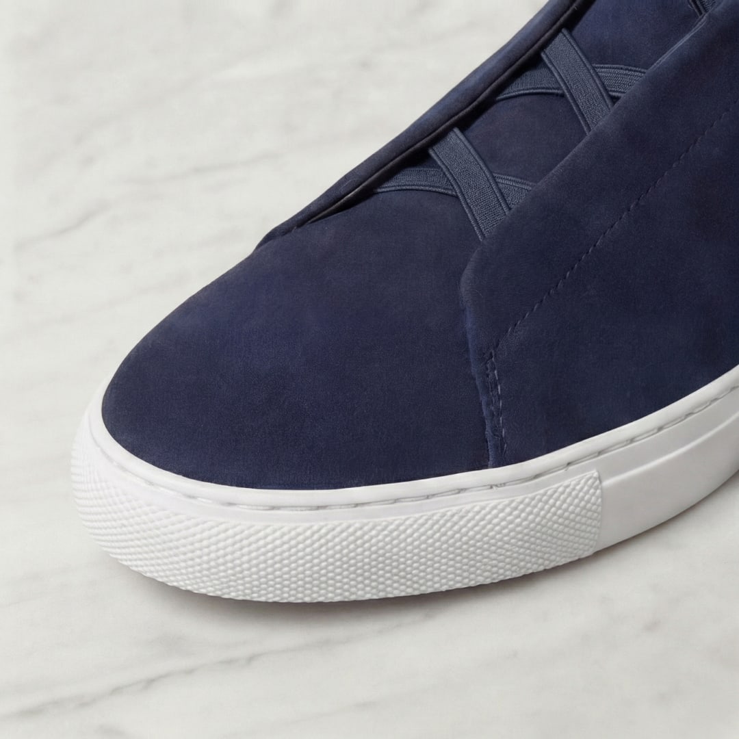 Herren Wildledersneaker mit elastischen Bändern | Gotthold_5